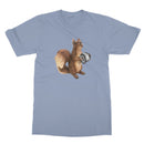 Concertina Playing Squirrel T-shirt