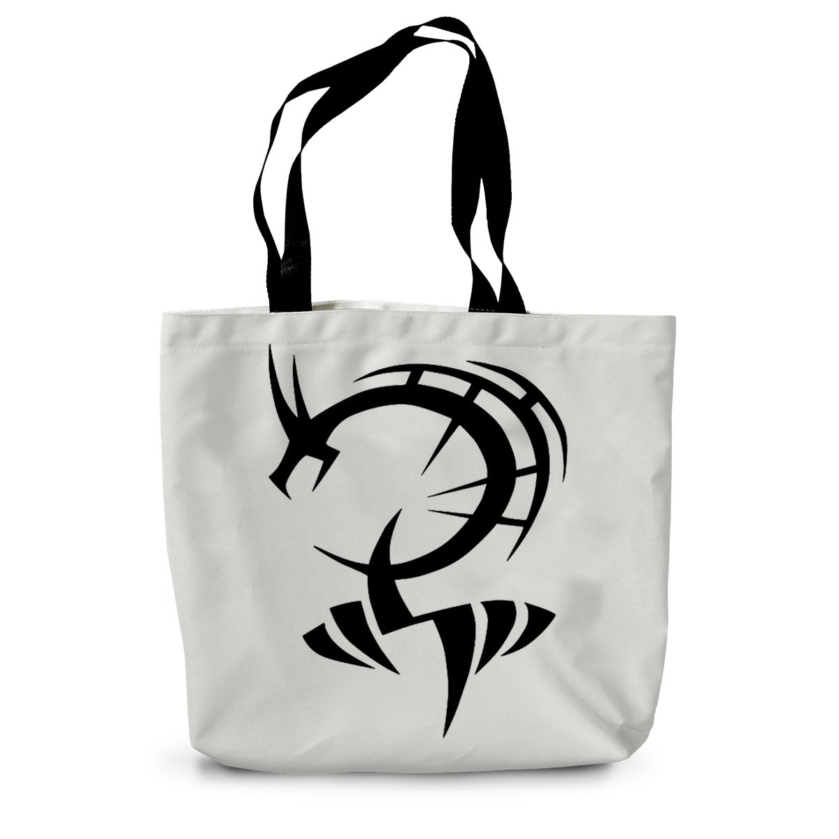 Dragon Tattoo Canvas Tote Bag