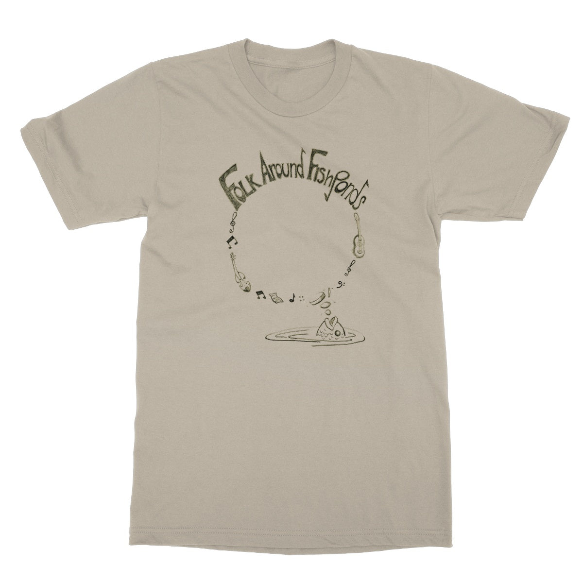 Folk around Fishponds T-Shirt