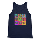 Warhol Style Accordions Tank Top