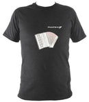 Manfrini Piano Accordion T-Shirt - T-shirt - Dark Heather - Mudchutney