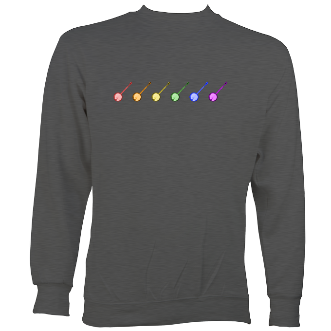 Rainbow of Banjos Sweatshirt