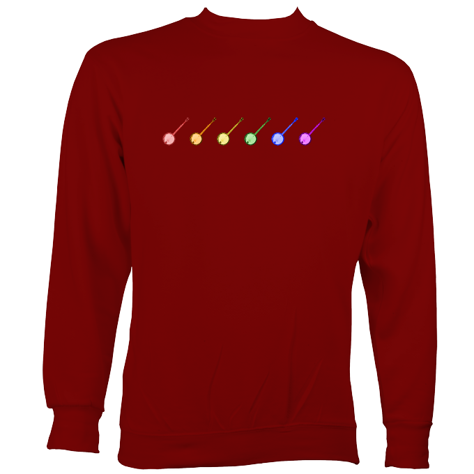 Rainbow of Banjos Sweatshirt