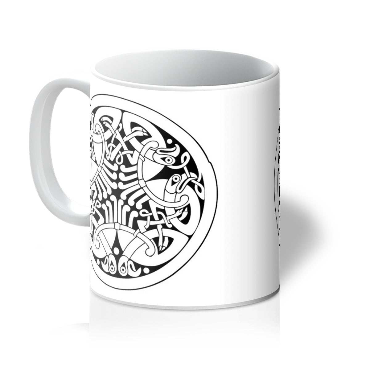 Celtic Interwoven Birds Mug