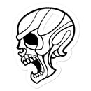 Angry Skull Sticker