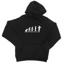 Evolution of Fiddle Players College Hoodie