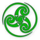 Tribal Celtic Design Sticker