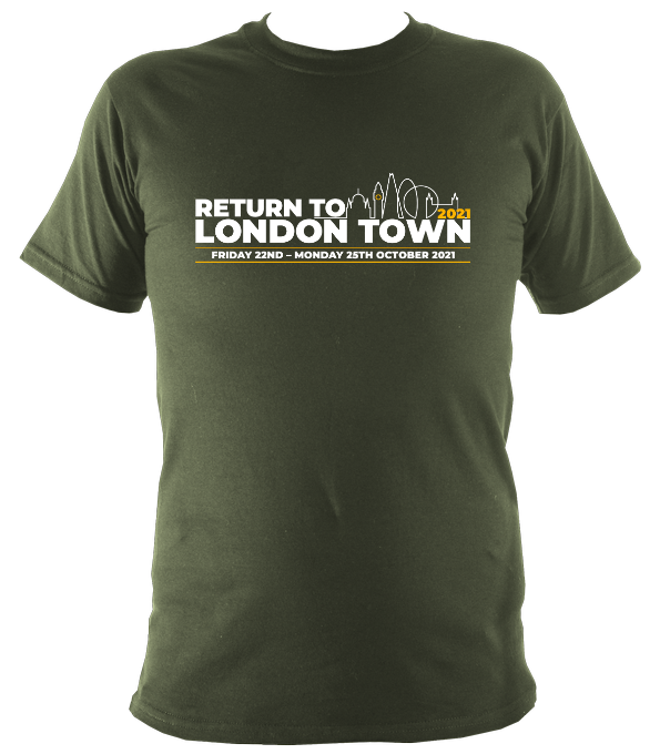 Return to London Town Festival 2021 T-shirt