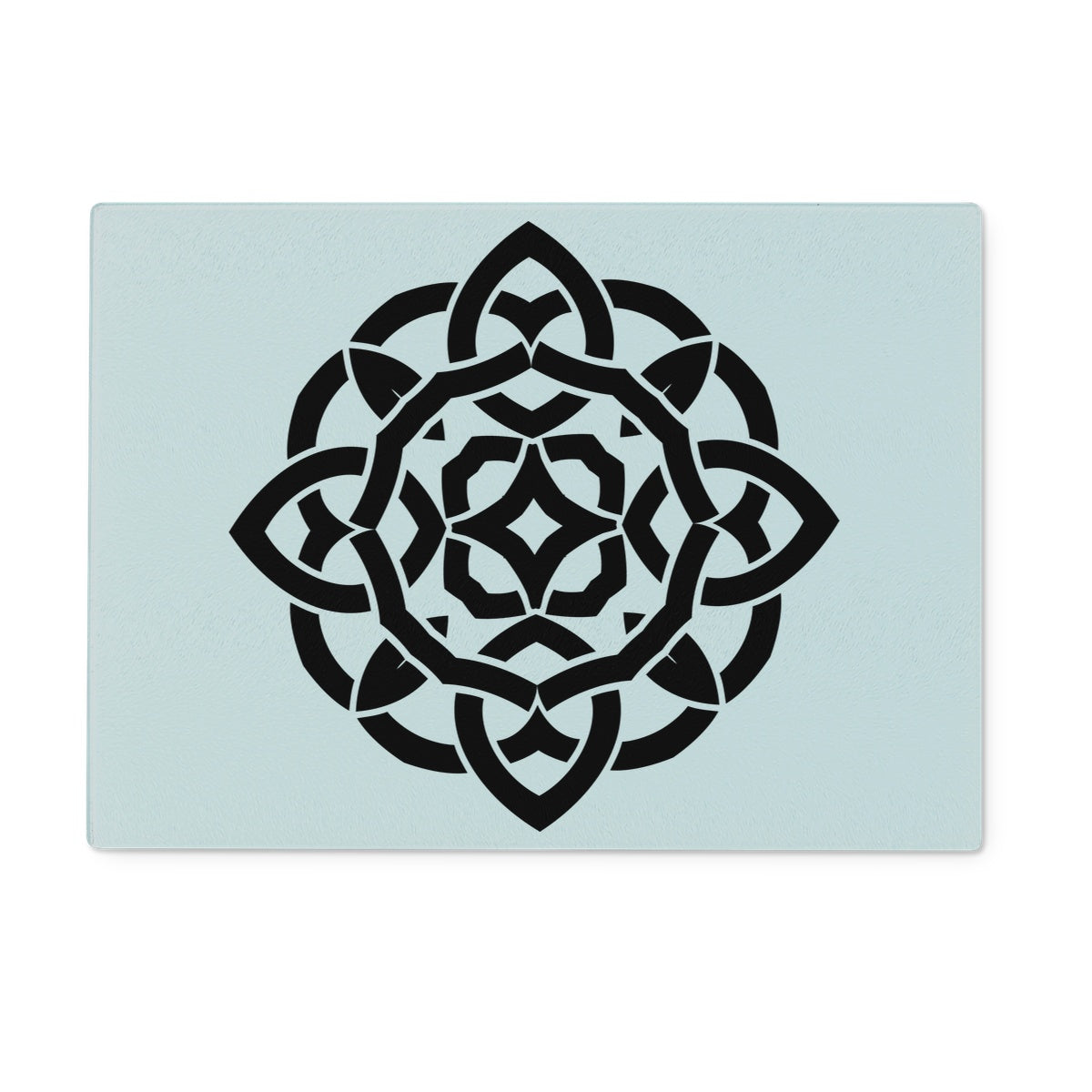 Celtic Flower Glass Chopping Board