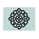 Celtic Flower Glass Chopping Board