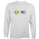 Rainbow Sound Wave Concertina Sweatshirt