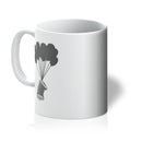 Banksy Style Concertina Mug