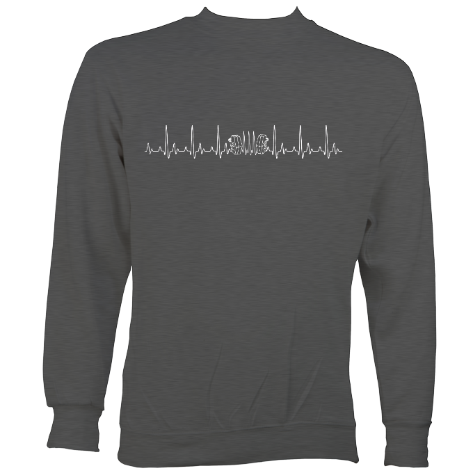 Heartbeat Concertina Sweatshirt