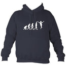 Evolution of Morris Dancers Hoodie-Hoodie-Denim-Mudchutney