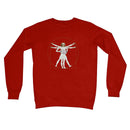 Da Vinci Vitruvian Man Melodeon Sweatshirt