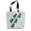 Folk on Foot - The Big Walk Canvas Tote Bag