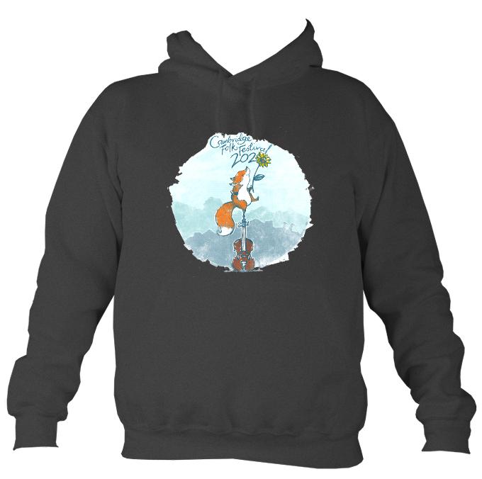 Cambridge Folk Festival - Design 10 - Hoodie-Hoodie-Charcoal-Mudchutney