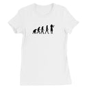 Evolution of Female Flute Players Women's T-Shirt