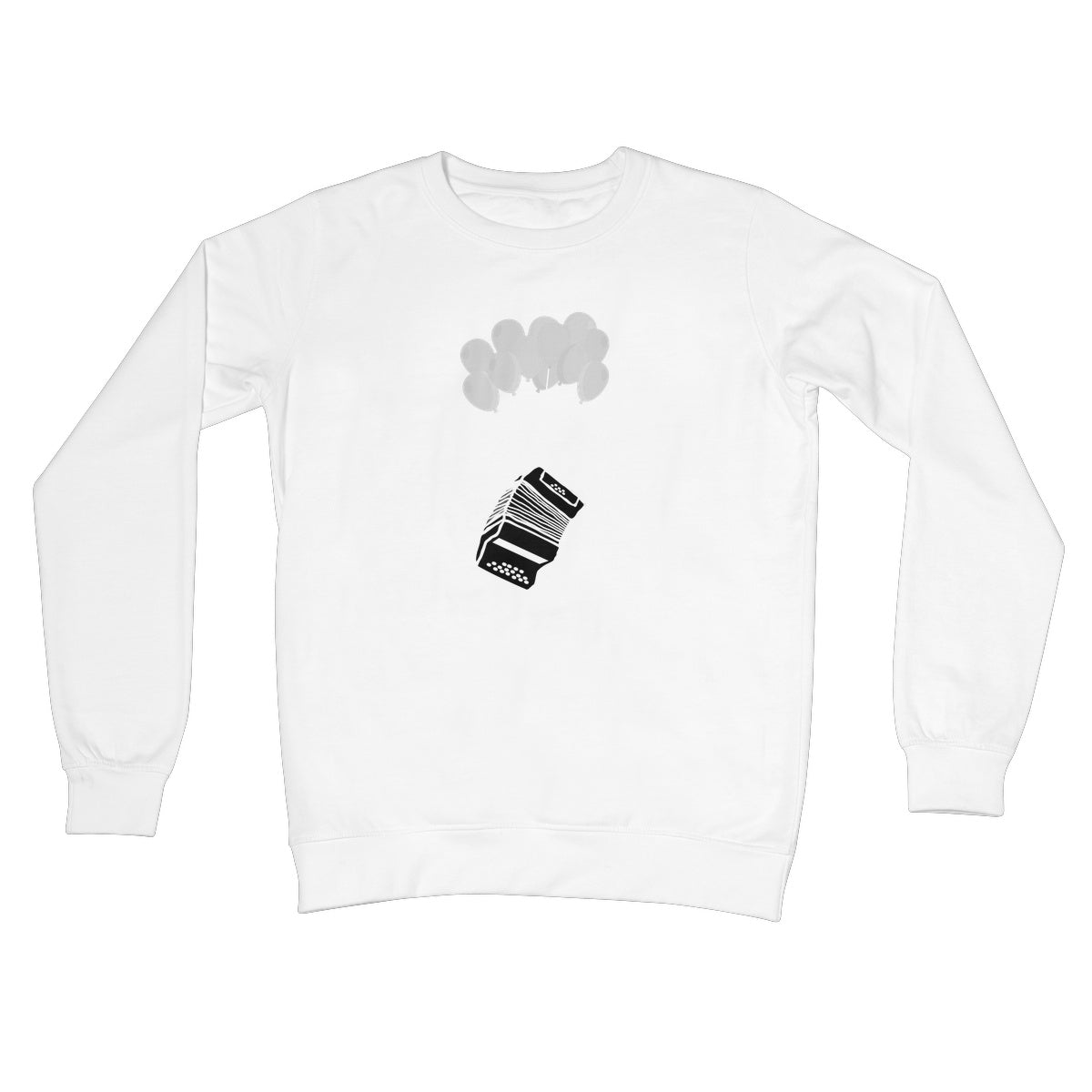 Banksy Style Melodeon Sweatshirt