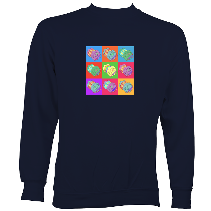 Warhol style Concertinas Sweatshirt