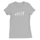 Evolution of Female Flute Player Women's T-Shirt