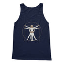 Da Vinci Vitruvian Man Concertina Tank Top