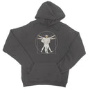 Da Vinci Vitruvian Man Accordion Hoodie