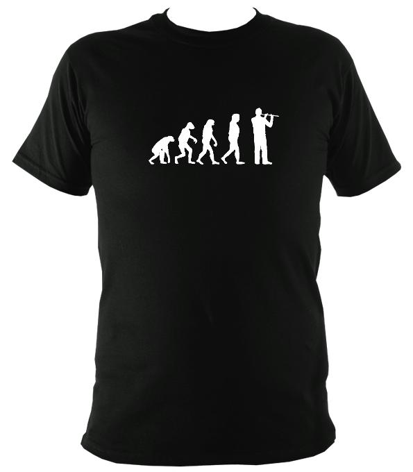 Evolution of Flute Players T-shirt