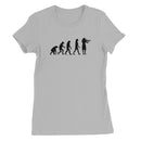 Evolution of Female Fiddle Players Women's T-Shirt