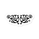 Celtic Eyes n Nose Sticker