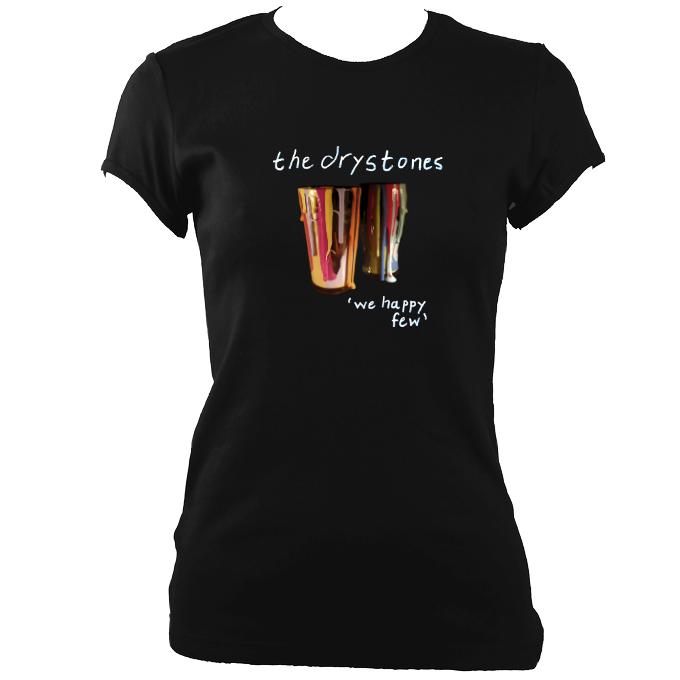 The Drystones "We Happy Few" Ladies Fitted T-shirt