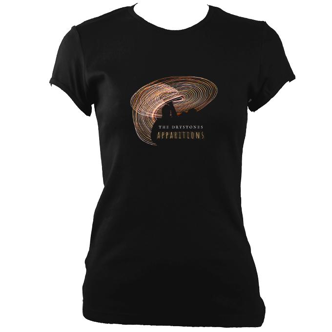 The Drystones "Apparitions" Ladies Fitted T-shirt