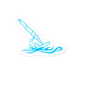 Windsurfer Sticker