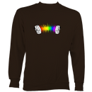 Rainbow Sound Wave Concertina Sweatshirt