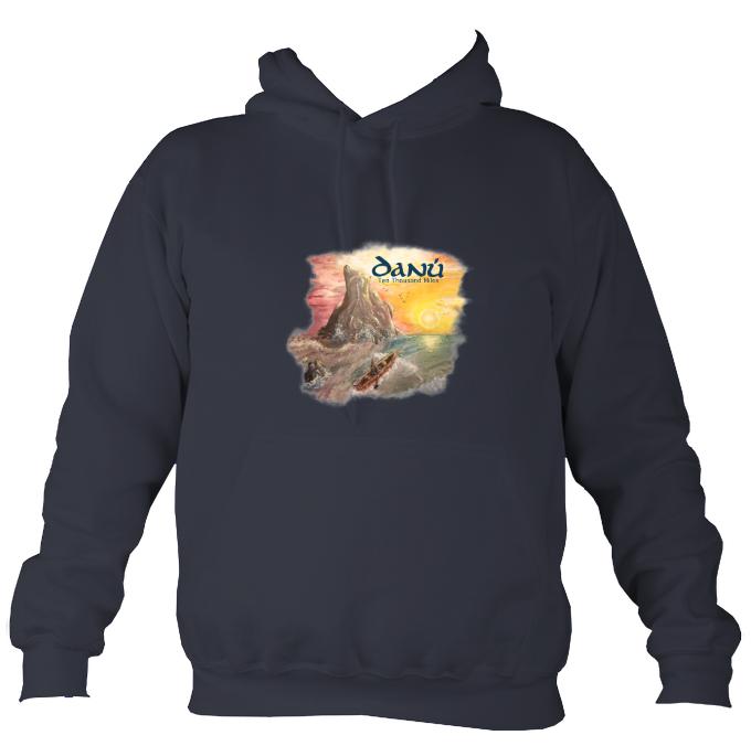 Danú Ten Thousand Miles Hoodie-Hoodie-Denim-Mudchutney