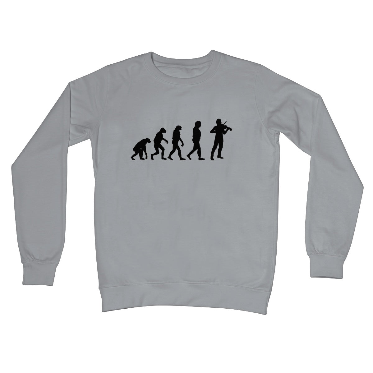 Evolution of Fiddle Players Sweatshirt