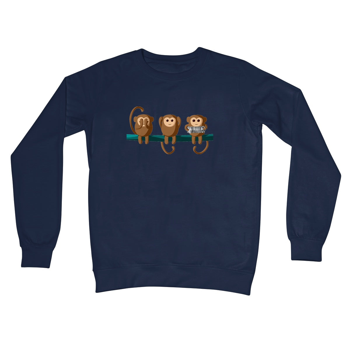 Play No Concertina Monkeys Sweatshirt