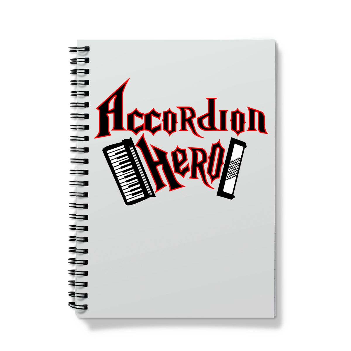 Accordion Hero Notebook