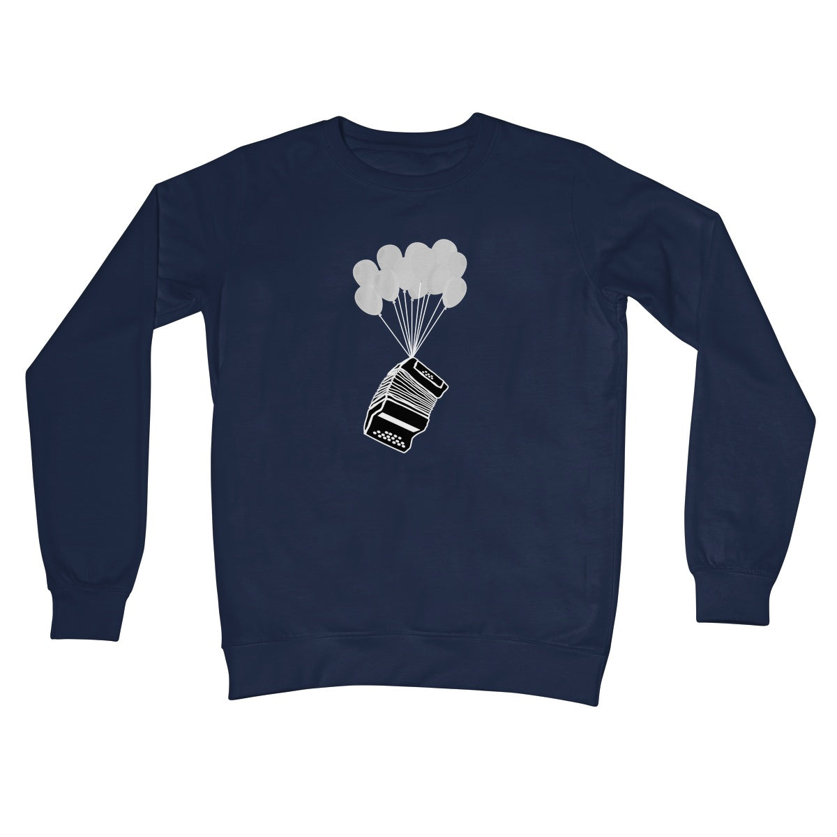 Banksy Style Melodeon Sweatshirt