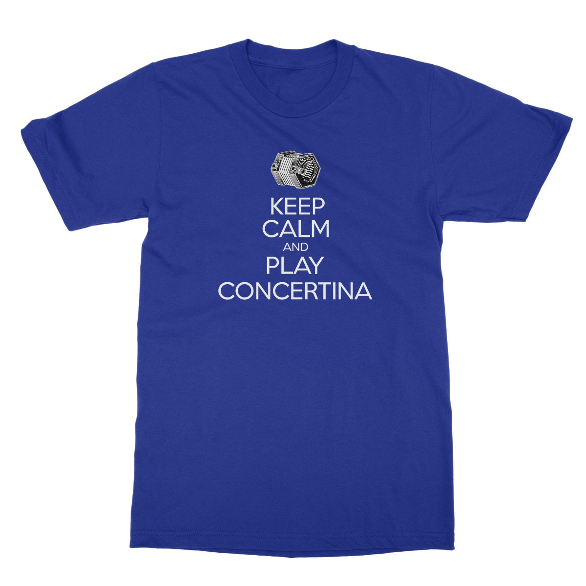 Keep Calm & Play English Concertina T-shirt