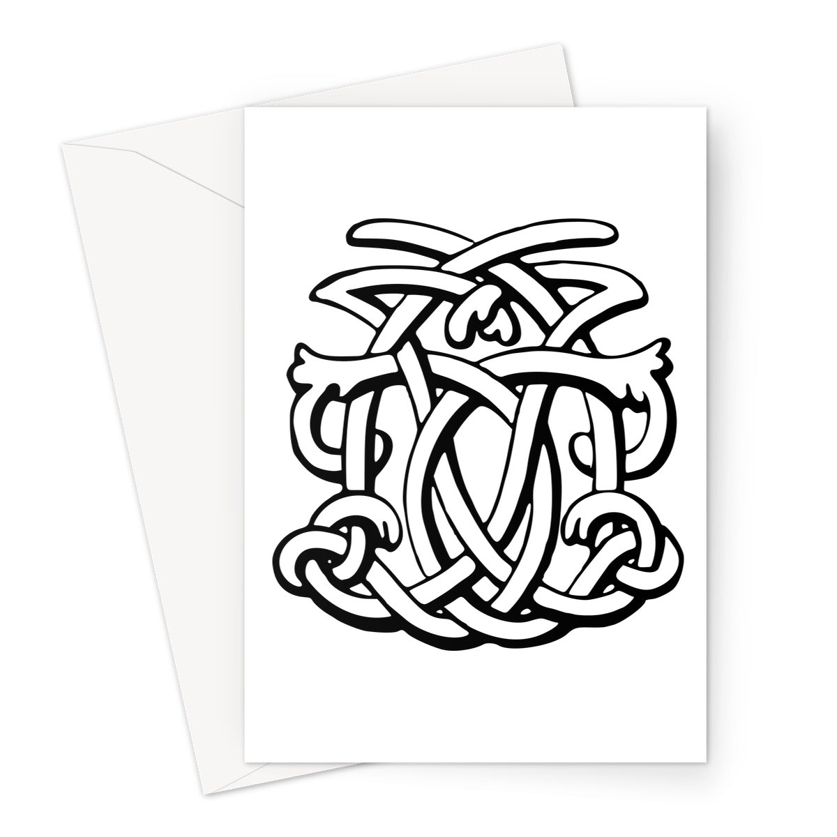 Celtic woven Greeting Card