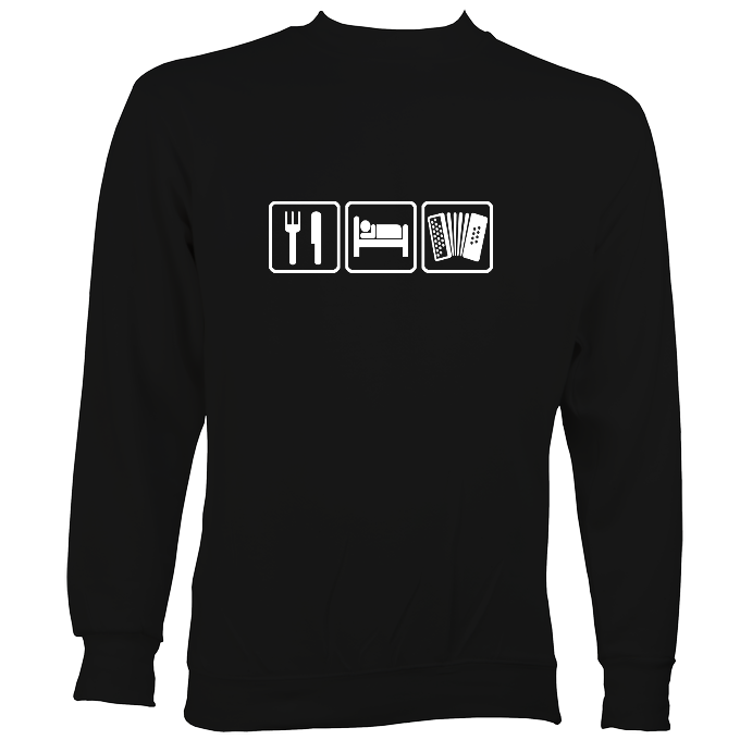 Eat, Sleep, Play Melodeon Sweatshirt