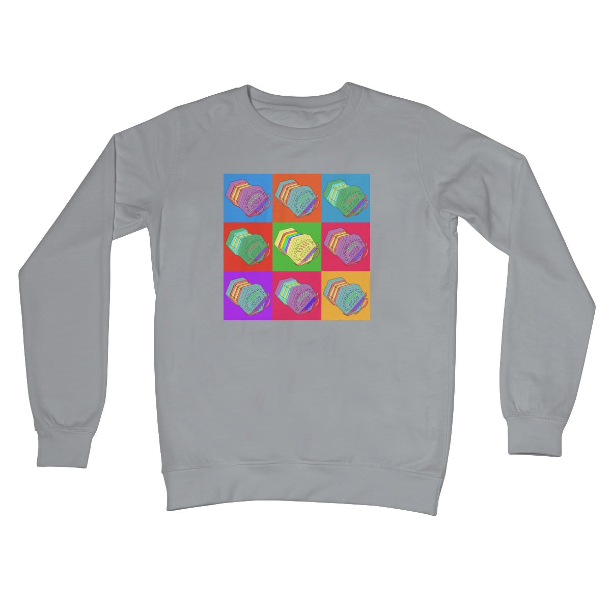 Warhol Style Concertinas Sweatshirt