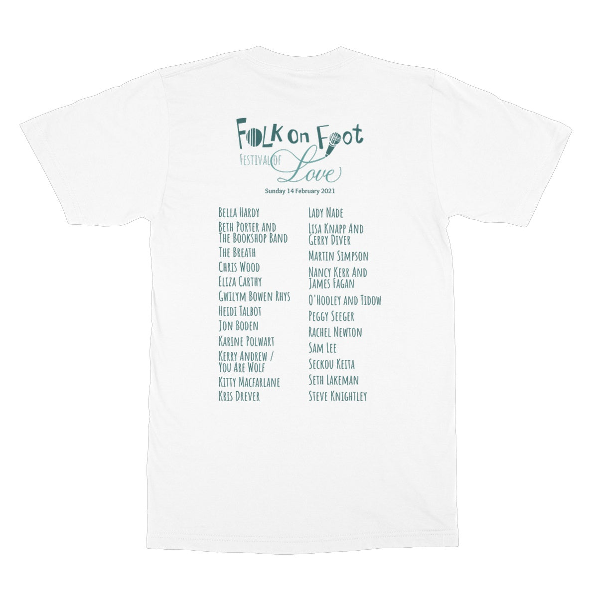 Folk on Foot 4 - Feb 21 T-Shirt