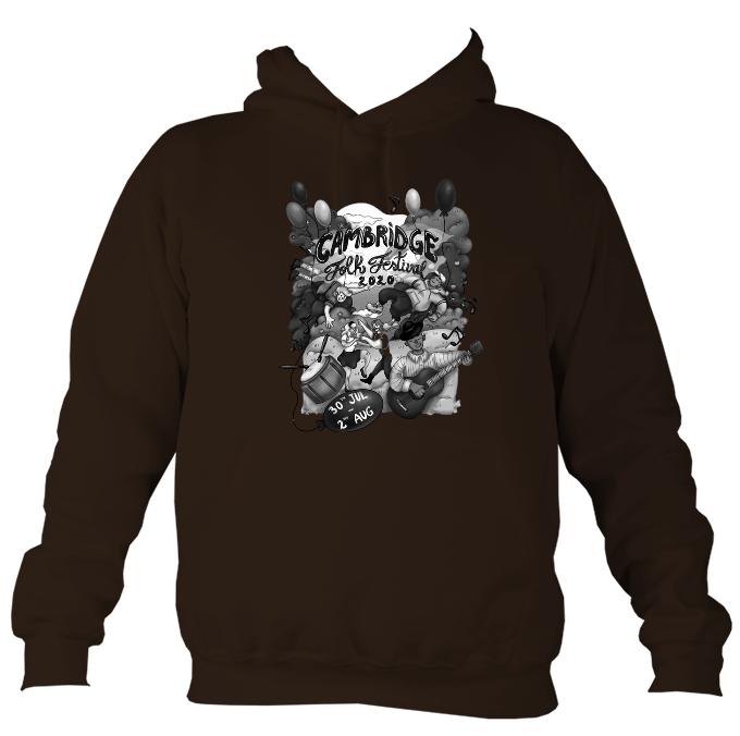 Cambridge Folk Festival - Design 5 - Hoodie-Hoodie-Hot chocolate-Mudchutney