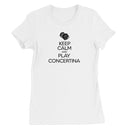 Keep Calm & Play Anglo Concertina Women's T-shirt