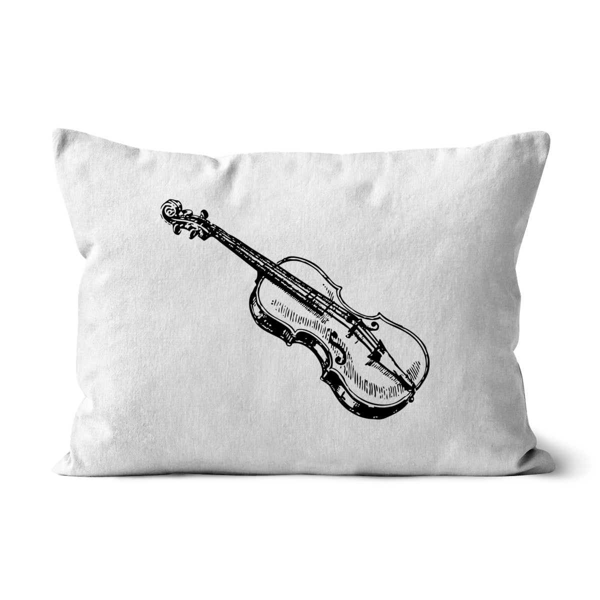 Fiddle Sketch Cushion