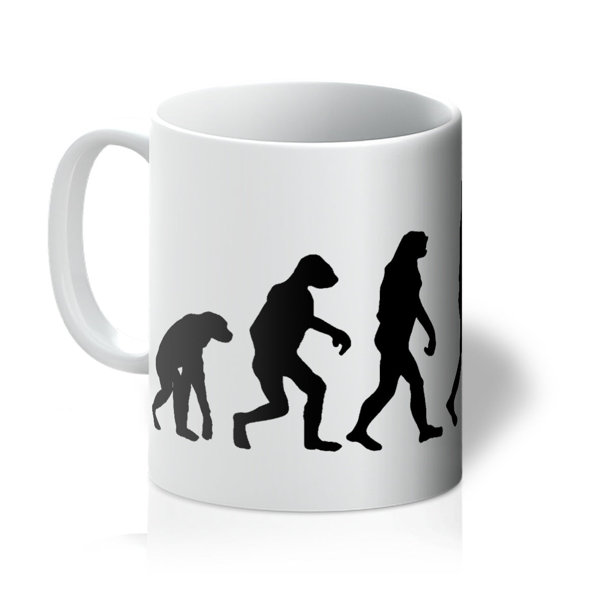 Evolution of Flute Players Mug