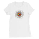 Colourful Wavy Sun Women's T-Shirt