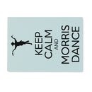 Keep Calm & Morris Dance Glass Chopping Board